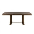 thumbnail image 4 of Topline Home Furnishings Dark Brown Dining Table, 4 of 7