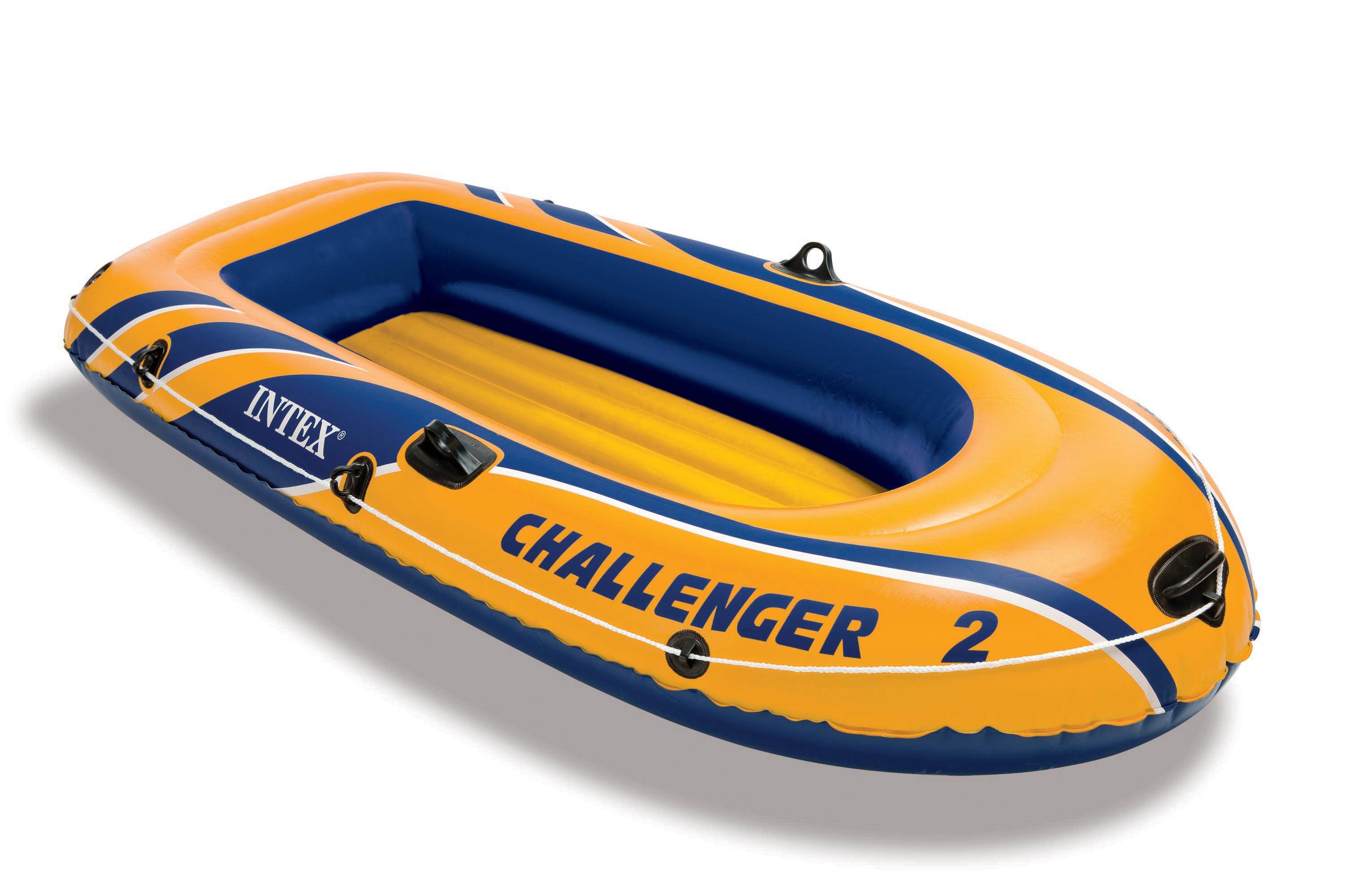 Intex Challenger 2, 2 Person Inflatable Raft with Oars & Air Pump - image 3 of 6