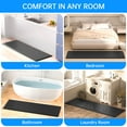 thumbnail image 7 of GPED Kitchen Mat Set,2 PCS Cushioned Anti-Fatigue Kitchen Rug, Waterproof Non-Slip Kitchen Floor Mat,Ergonomic Comfort Rug Standing Mat for Kitchen,Home Floor,Office, Laundry(17.3"×29"+17.3"×47"), 7 of 7