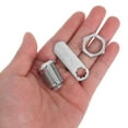 thumbnail image 4 of KAKOWELY tool 1 Set Craftsman Tool Box Lock Replacement Pantry Door Lock Lock Latch Cable Locks With Keys Safe Replacement Lock Cam Locks1.1"X0.91"X0.91", 4 of 4