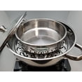 thumbnail image 3 of Sunwealth Stainless Steel Steamer 34cm with Glass Lid and removable steaming rack., 3 of 9