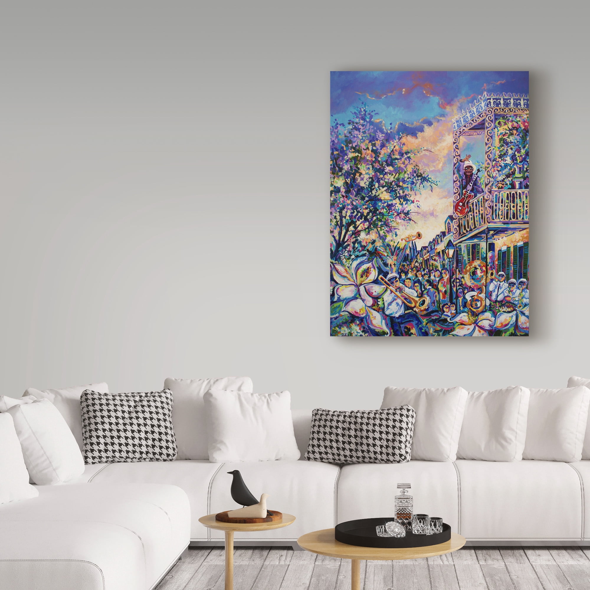 Trademark Fine Art 'Mardi Gras' Canvas Art by ADEL