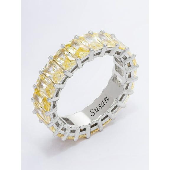 Personalized Eternity Ring with Birthstones