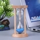 thumbnail image 1 of Reloj de arena artesanal, temporizador de 3 minutos, reloj de arena, cepillo de dientes para niños, temporizador, decoración del hogar, regalo de cumpleaños para niños, 1 of 5