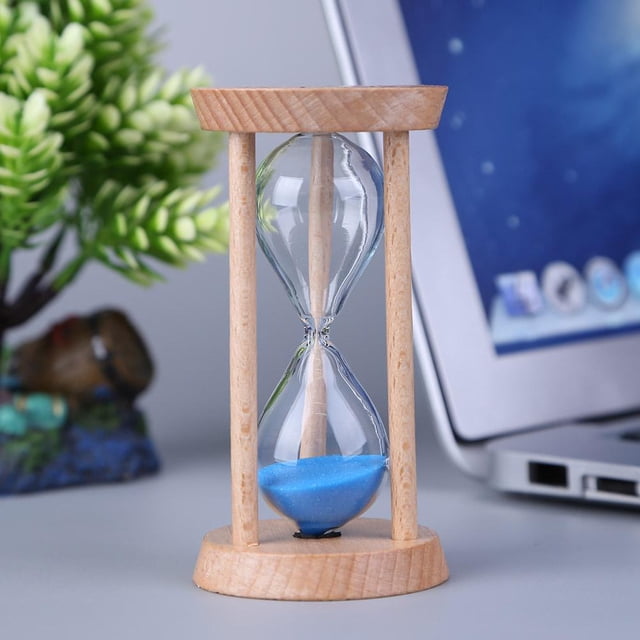 Reloj de arena artesanal, temporizador de 3 minutos, reloj de arena, cepillo de dientes para niños, temporizador, decoración del hogar, regalo de cumpleaños para niños