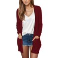 thumbnail image 1 of Long Sleeve Cardigan For Women Fall Open Front Cardigan With Pockets Casual Duster Lightweight Cardigan Sweater, 1 of 7