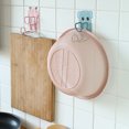 thumbnail image 2 of OULII 2Pcs Suction Cup Washbasin Hook Cartoon Animal Shape High Load Capacity Bathroom Decor, 2 of 7
