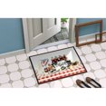 thumbnail image 2 of Carolines Treasures 1004MAT Barqs oysters Door Mat Indoor Rug or Outdoor Welcome Mat 18X27 Doormat 18H X 27W multicolor, 2 of 2