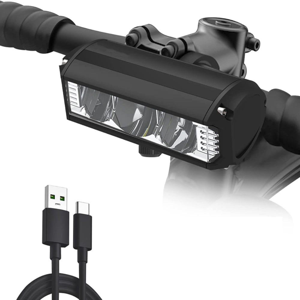 eYotto 1200LM USB Rechargeable Bike Light photo 1