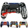 Wireless Game Controller Compatible with PS4/ Slim/Pro with Upgraded Joystick - Red Eyes