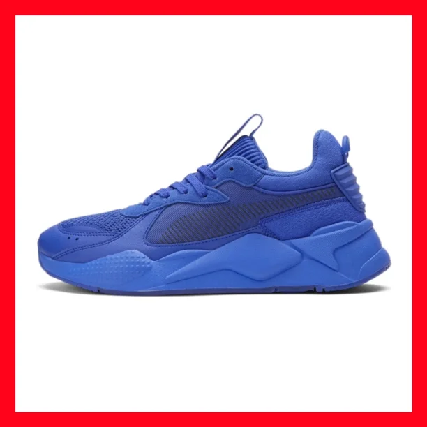 RARE PU & MA RsX Mono Sapphire Blue Running Shoes 393487-02 Mens Size 11