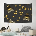 thumbnail image 6 of Xecao Bumblebee Print Tapestry, Wall Hanging Room Funny Decor, Backdrop Room Decor for Bedroom Living Room dormitory, 6 of 8