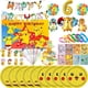 thumbnail image 2 of Decoration Birthday Pikachu Theme Tableware Set Balloons Deco Tablecloth Happy Banner Party Supplies For Kids Girls Boys, 2 of 5