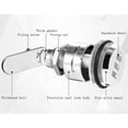 thumbnail image 2 of 3 Digit Password Combination Locks ,30mm Zinc Alloy Cam Cabinet Code Lock for Security Drawer Mailbox Cabinet Tool Box Glass Cabinet Safe Locker, 2 of 5