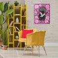 thumbnail image 4 of Stupell Industries Bohemian Skunk & Rose Blossoms Gray Framed Giclee Art, 24 x 30, by Renee Thompson, 4 of 8