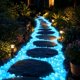 thumbnail image 5 of Pack de 200 de piedras de jardín que brillan en la oscuridad, piedras decorativas luminosas para senderos, paisajismo y decoración de acuarios para acuarios, 5 of 5
