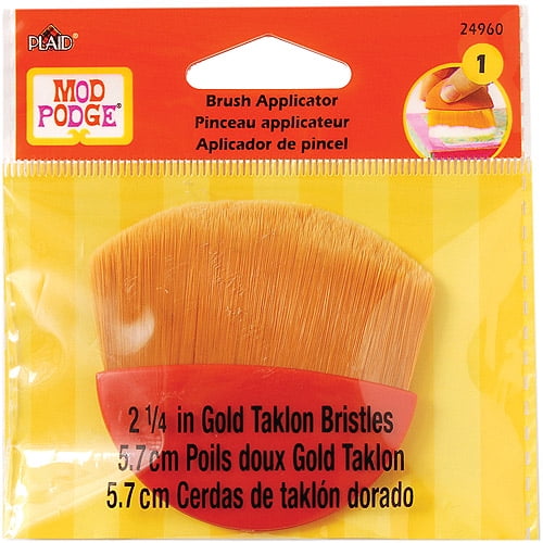 Mod Podge 21/4-inch Gold Taklon Brush, 