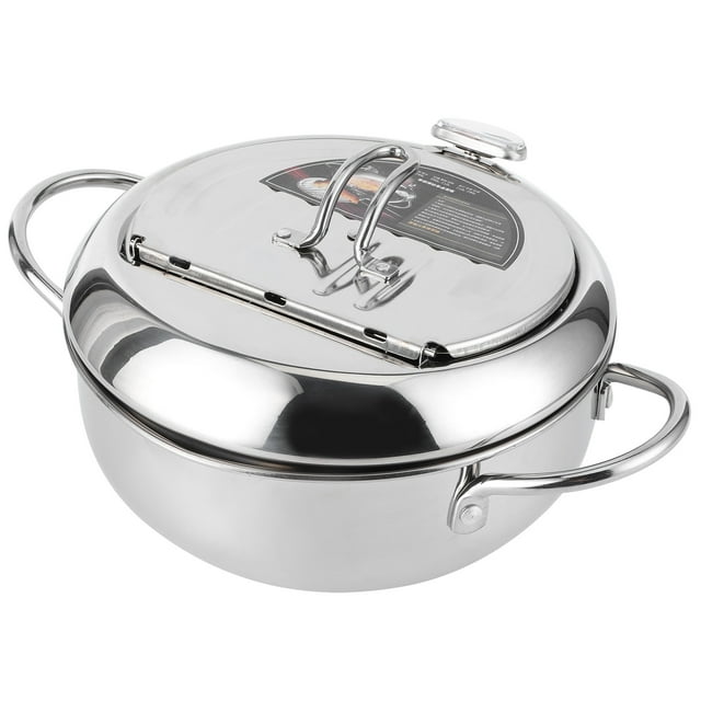 Tbest Mini Frying Pot, Frying Pot, Food‑grade For Home Kitchen