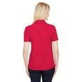 thumbnail image 2 of Ladies' CrownLux Performance Address MÃ©lange Polo - RED HEATHER - 3XL, 2 of 3