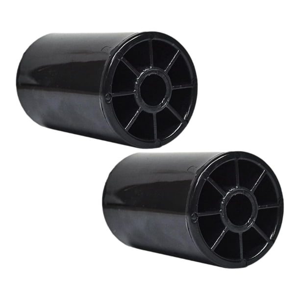 Juego de 2 ruedas para rodillo de cubierta para protección contra el cuero cabelludo, compatible con 1668513 1668513SM, piezas para cortacésped