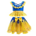 thumbnail image 1 of Maillot de Bain Mirabel pour Filles Encanto Enfants Col Rond Sans Manches Imprimé Mode Nœud Maillot de Bain Deux Pièces, 1 of 4