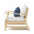 thumbnail image 5 of RST Brands Kooper 2 Piece Acacia Wood Outdoor Club Chairs - Bliss Ink/White, 5 of 7