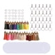 thumbnail image 2 of Llaveros en blanco DIY de doble cara, transparentes, decorativos, bordes brillantes, círculos en blanco acrílicos para proyectos de vinilo, 2 of 8