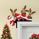 thumbnail image 3 of Xihbxyly Pegatina de Papá Noel para Puerta, Decoración Navideña con Reno y Diseño de Muñeco de Nieve, Fácil de Aplicar, Decoración Temporal, para Fiestas y Uso En El Hogar, Idea de Regalo Perfecta, 1, 3 of 6