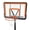 Clear, Orange, variant on Lifetime 44-Inch Shatterproof Portable Basketball Hoop with Telescoping Adjustment & Classic Rim - Model 90073-Outdoor Play