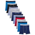 thumbnail image 3 of Calzoncillos tipo bóxer Hanes para niños, cintura cómoda y flexible, paquete de 10, 3 of 6