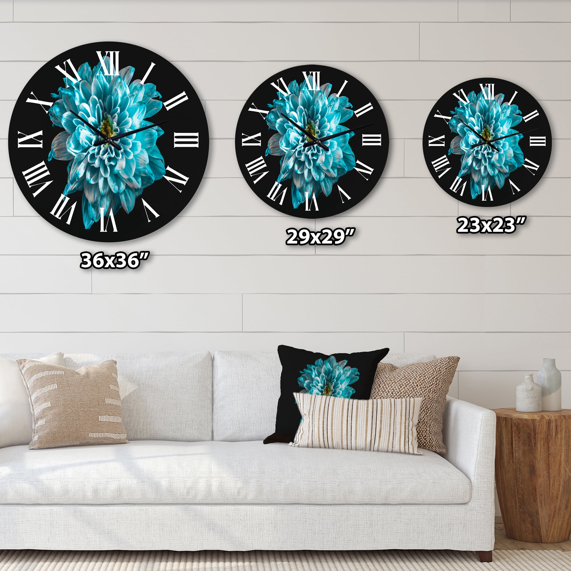 Designart 1 in Traditional Wall Clock