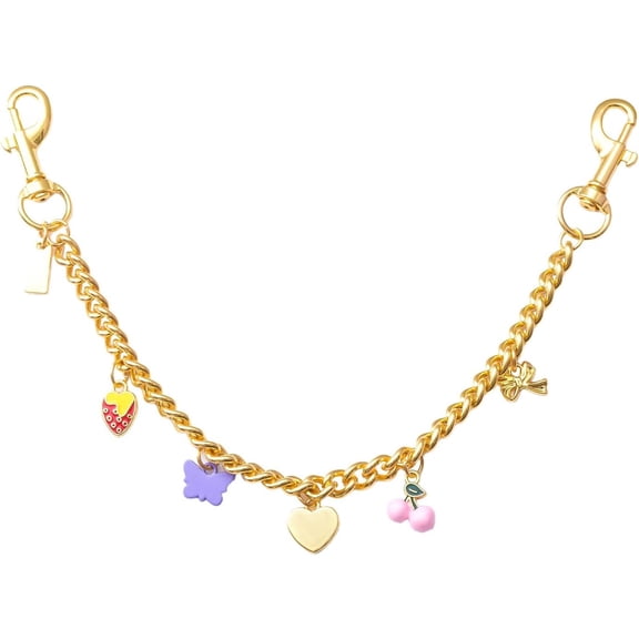 Bag Purse Charm Chain for Handbags - Gold Key Chain Accessories - Cute Keychain Gifts for Women