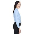 thumbnail image 3 of Ladies' Classic Wrinkle-Resistant Long-Sleeve Oxford - LIGHT BLUE - XL, 3 of 3