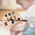 thumbnail image 3 of Tablero Ocupado Montessori, Habilidades Prácticas Para Avión, Juguete, Regalo De Cumpleaños Para Niños Pequeños Hugo tablero ocupado, 3 of 9