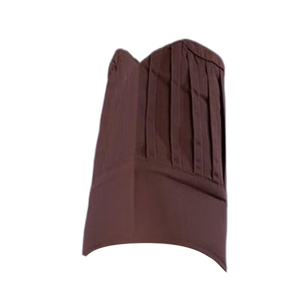 Billuyoard Gorro Forchef desechable para uniforme de cocina y restaurante Gorro Forchef desechable uniforme de hotel alto Cocina y Comedor café