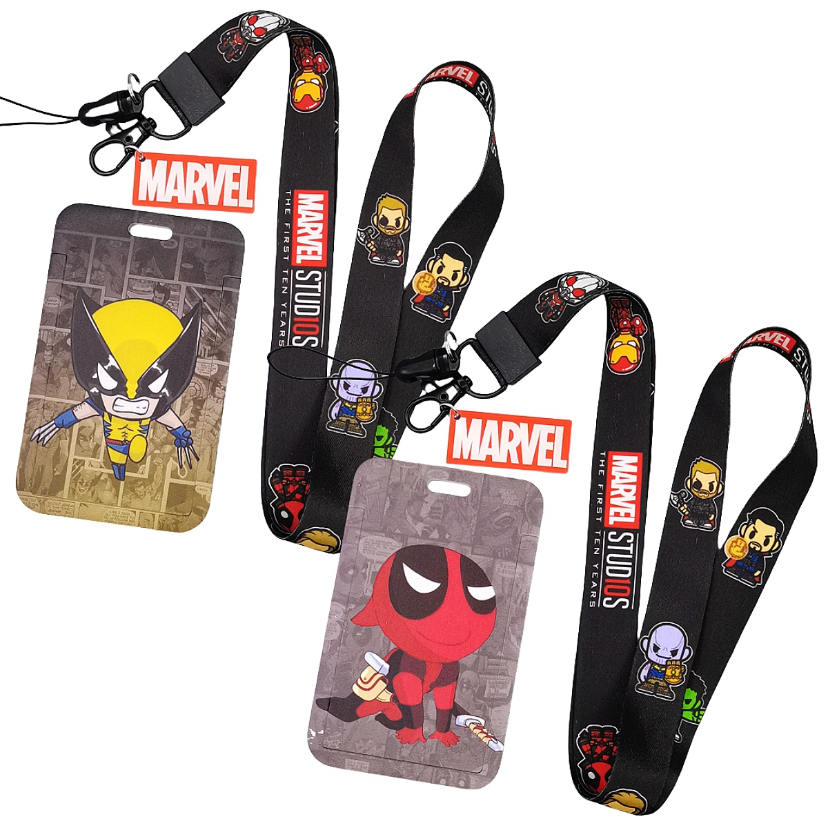 Cordino E Porta Badge Funko Paintball Deadpool – Ufficiale Marvel