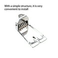 thumbnail image 3 of maskred Tailpiece Handy Installation String Plate Firmness Instrument Accessories Long-lasting for Beginner Mandolin Supplies, 3 of 6