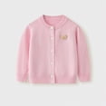 thumbnail image 2 of UAYOTSE Girls Cropped Cardigan 18 24 Months 2T 3T 4T 5T 6T 7T Sweaters Long Sleeve Cable Knit Button Front Sweater,Sizes 4-5 Years, 2 of 5