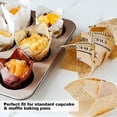 thumbnail image 3 of Cupcake Liner,200 Pieces Tulip Cupcake Muffin Liners - 2 Inch Standard Paper, 3 of 5