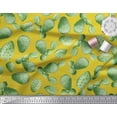 thumbnail image 3 of Soimoi Yellow Cotton Duck Fabric Cactus Tree Print Fabric by the Yard 56 Inch Wide, 3 of 3