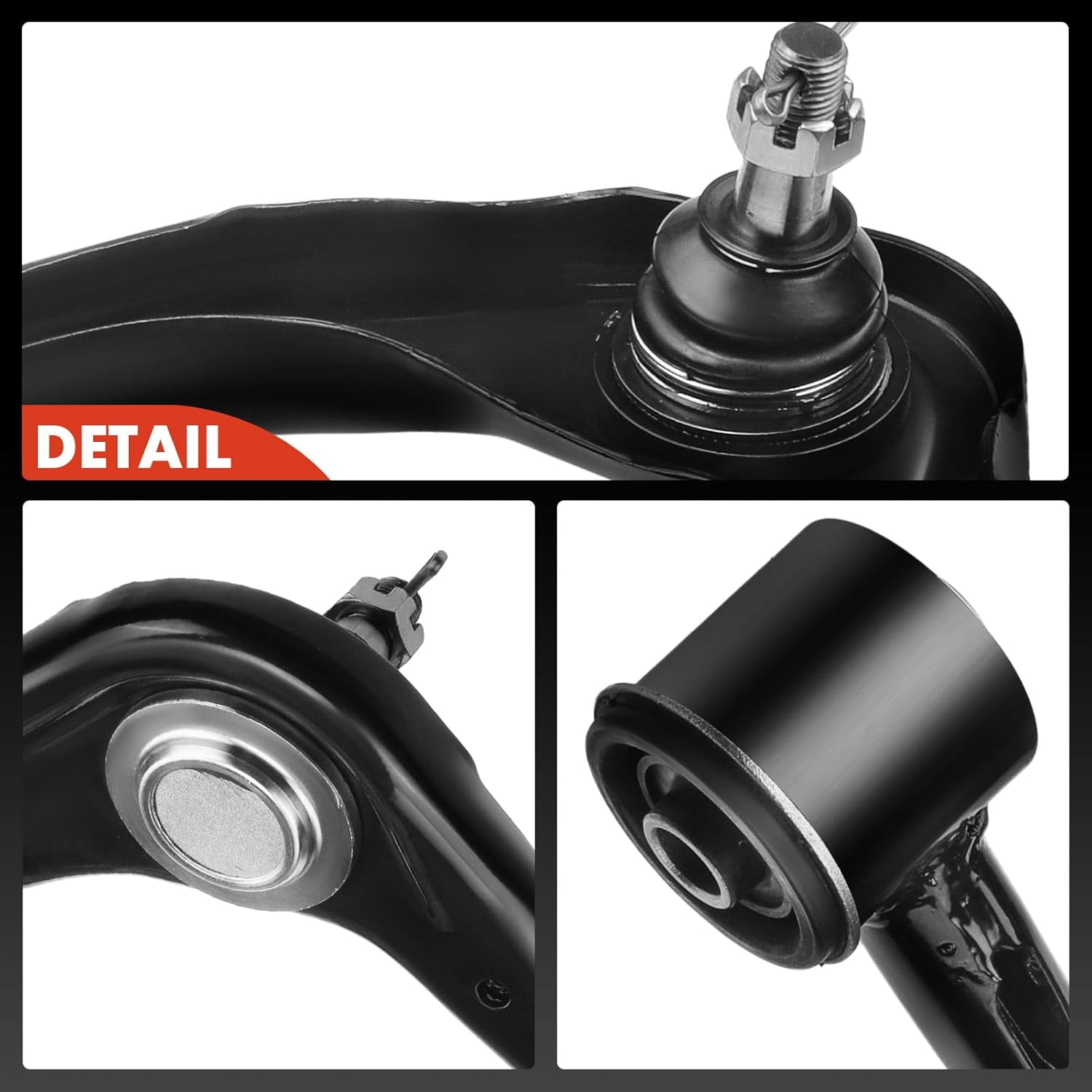 A-Premium Pair Front Upper Control Arm and Ball Joint Assembly Compatible with Toyota 4Runner 2003-2019 FJ Cruiser 2007-2014 Lexus GX460 GX470