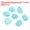 Blue, variant on Unique Bargains 300Pack Glow Rocks 8-11mm Glow Pebbles Luminous Stones Decor Blue