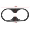 thumbnail image 5 of Carbon Fiber Style ABS Water Cup Holder Panel Cover Trim for, 5 of 5