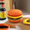 thumbnail image 2 of Yuarrent Juego de platos de cerámica apilables de 6 capas para vajilla de cocina, cuenco para mojar con forma de hamburguesa creativa. Cocina y Comedor, 2 of 2