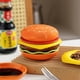 thumbnail image 2 of Yuarrent Juego de platos de cerámica apilables de 6 capas para vajilla de cocina, cuenco para mojar con forma de hamburguesa creativa. Cocina y Comedor, 2 of 2