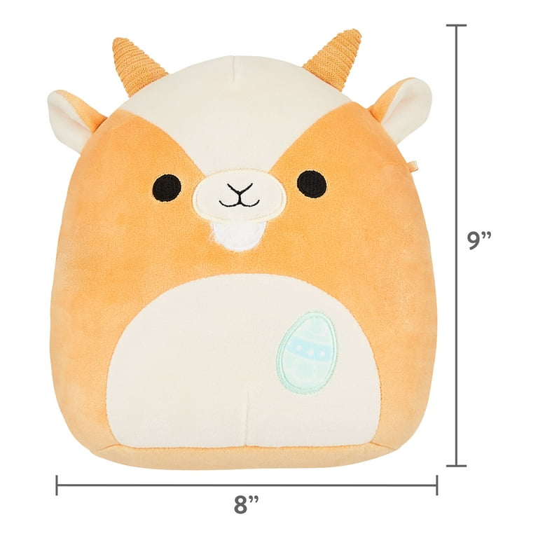 Squishmallows Official 8 inch Grant the Tan Goat with Easter Egg Child s Ultra Soft Stuffed Plush Toy Walmart