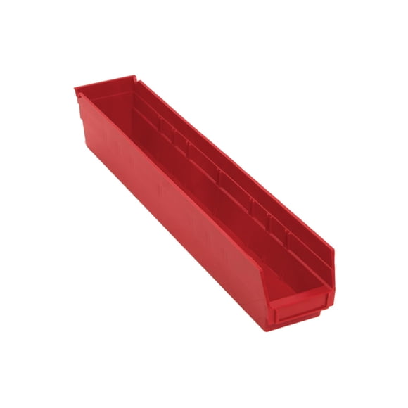 Contenedores de almacenamiento Quantum Storage QSB105RD, paquete de 16, rojos