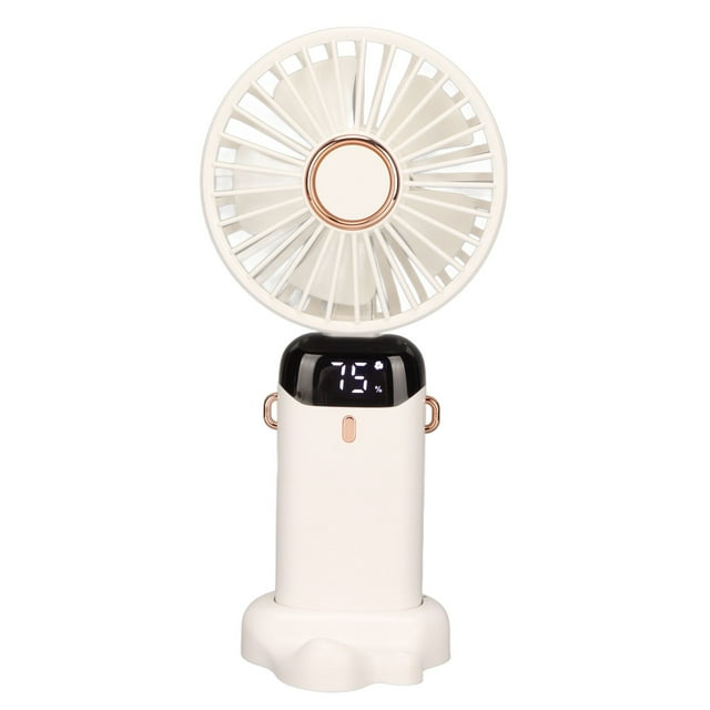 Ventilador de Bolsillo Amonsee pequeño Con Batería Recargable 3000 MAh 5 velocidades