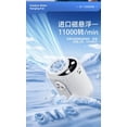 thumbnail image 4 of 199 Speed High Speed Handheld Fan with Thermoelectric Cooling 6000mAh USB Rechargeable Portable Mini Fan Waist Mountable for Travel Outdoor by PALIFEUR, 4 of 6