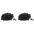 thumbnail image 1 of 200 Pcs Car Push Type Black Plastic Rivets Fastener 6mm Hole, 1 of 5